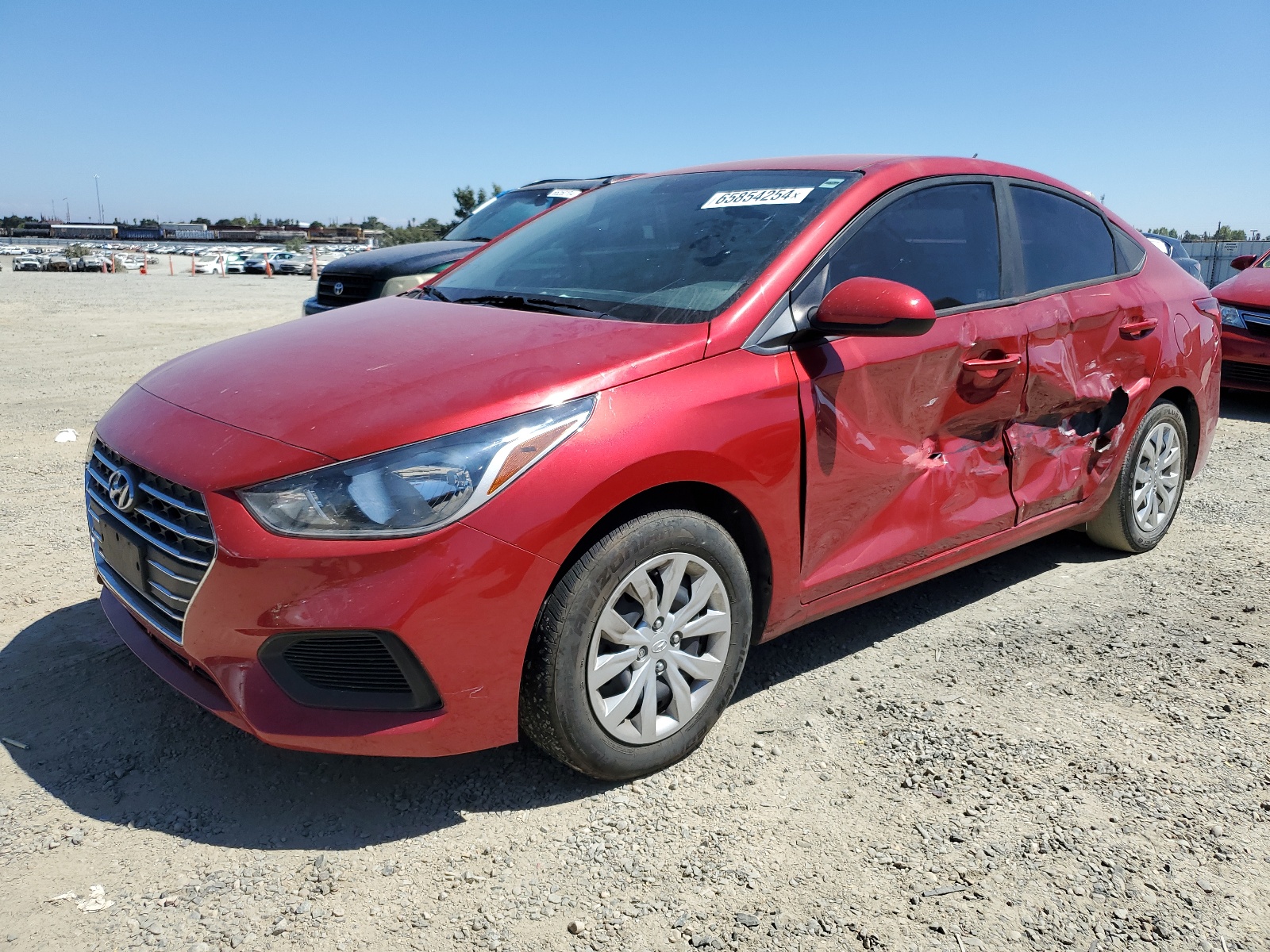 2019 Hyundai Accent Se vin: 3KPC24A35KE042925