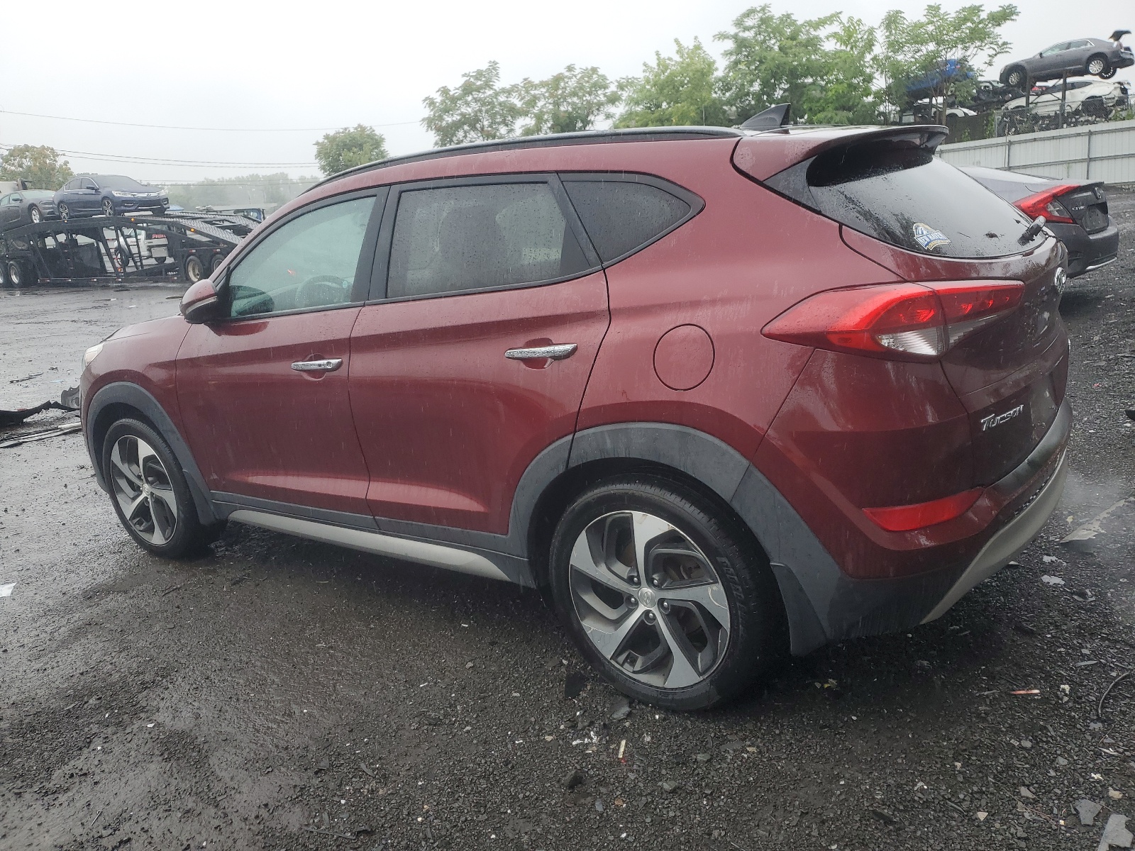 2017 Hyundai Tucson Limited vin: KM8J3CA28HU303962