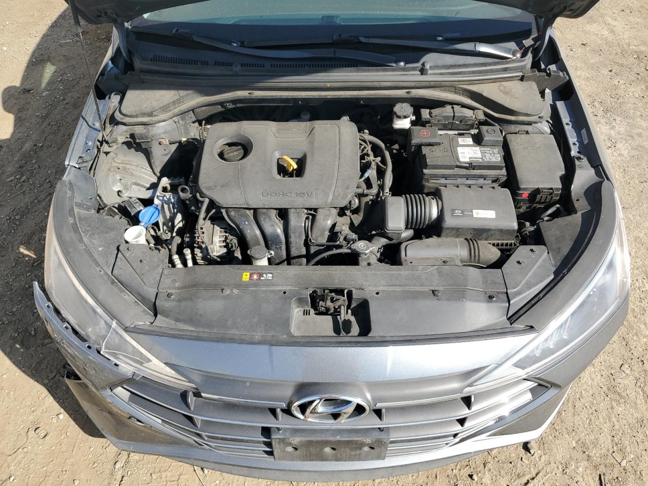 KMHD84LFXKU743399 2019 Hyundai Elantra Sel