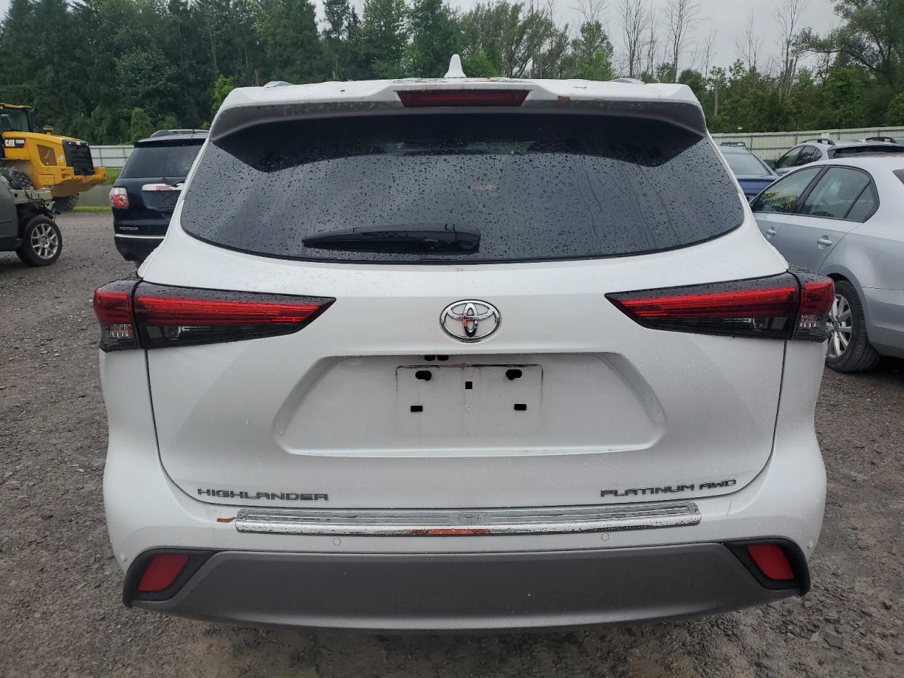 2022 Toyota Highlander Platinum VIN: 5TDFZRBH2NS186619 Lot: 65623034