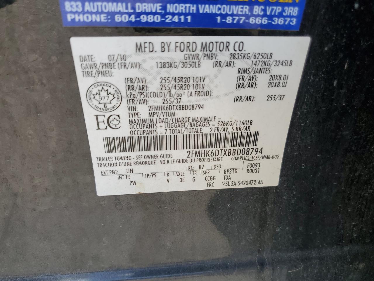 2011 Ford Flex - Image 13