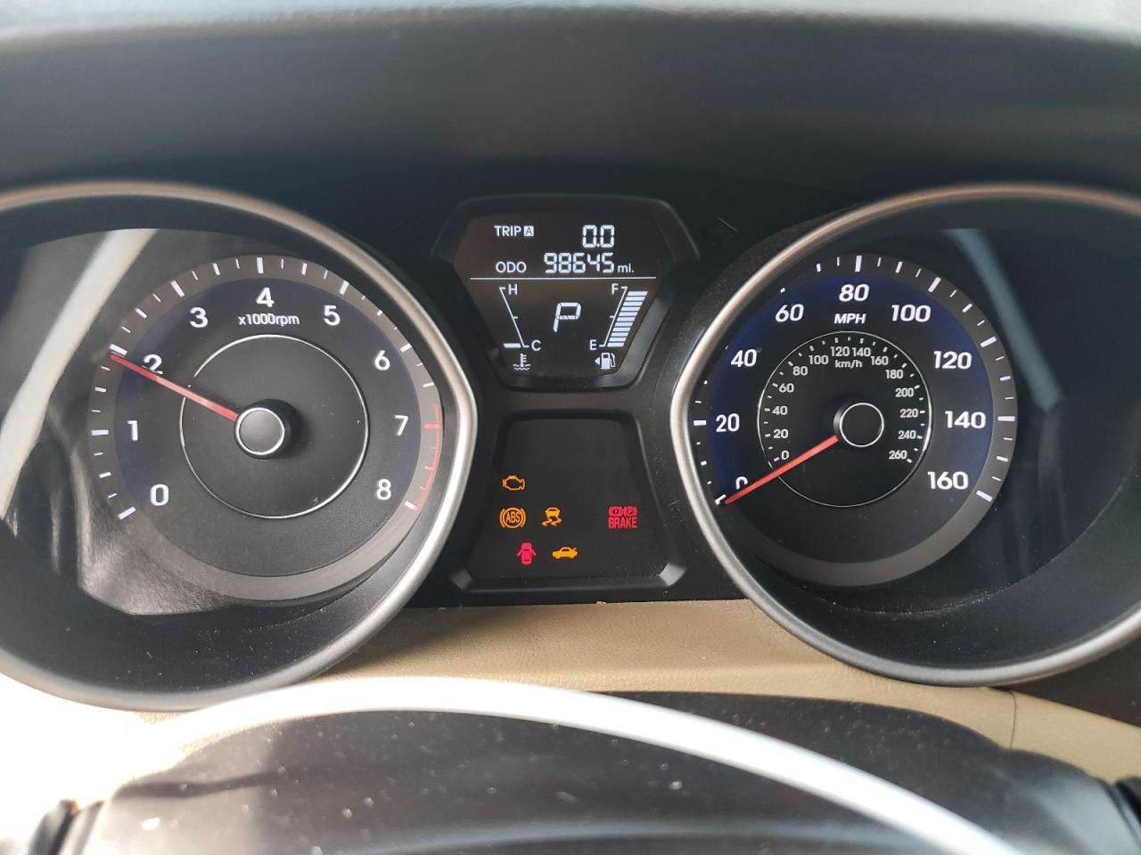 2013 Hyundai Elantra Gls VIN: 5NPDH4AE1DH242266 Lot: 66511164