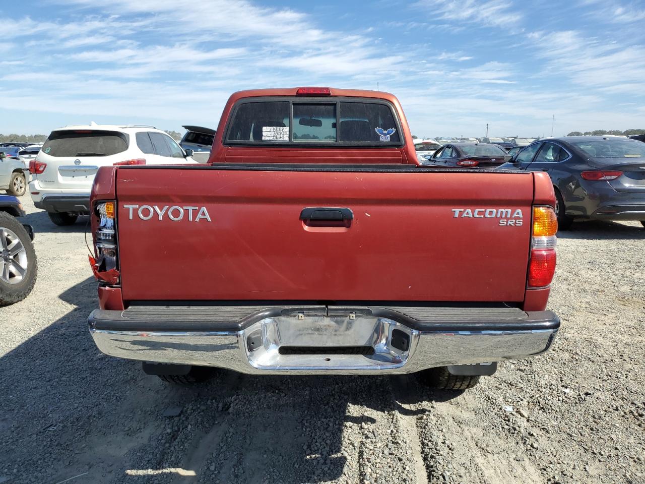 2001 Toyota Tacoma Xtracab VIN: 5TEWM72NX1Z783037 Lot: 68253854