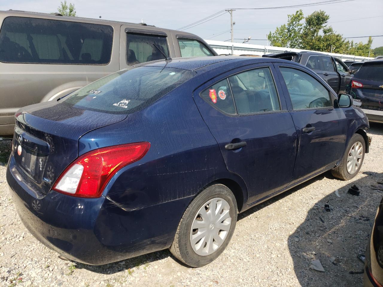 2014 Nissan Versa S VIN: 3N1CN7AP0EL850789 Lot: 66884484