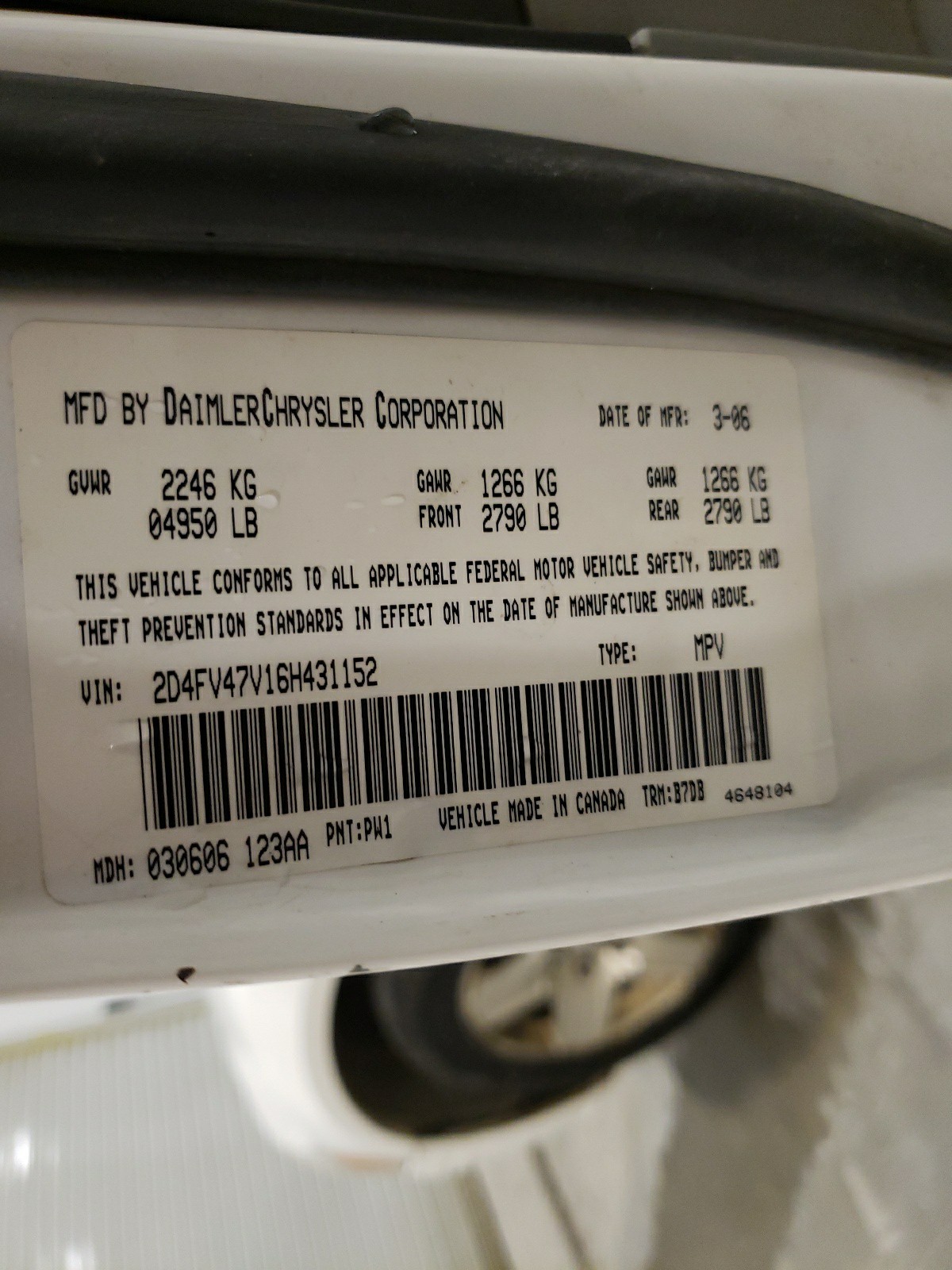 2D4FV47V16H431152 2006 Dodge Magnum Sxt