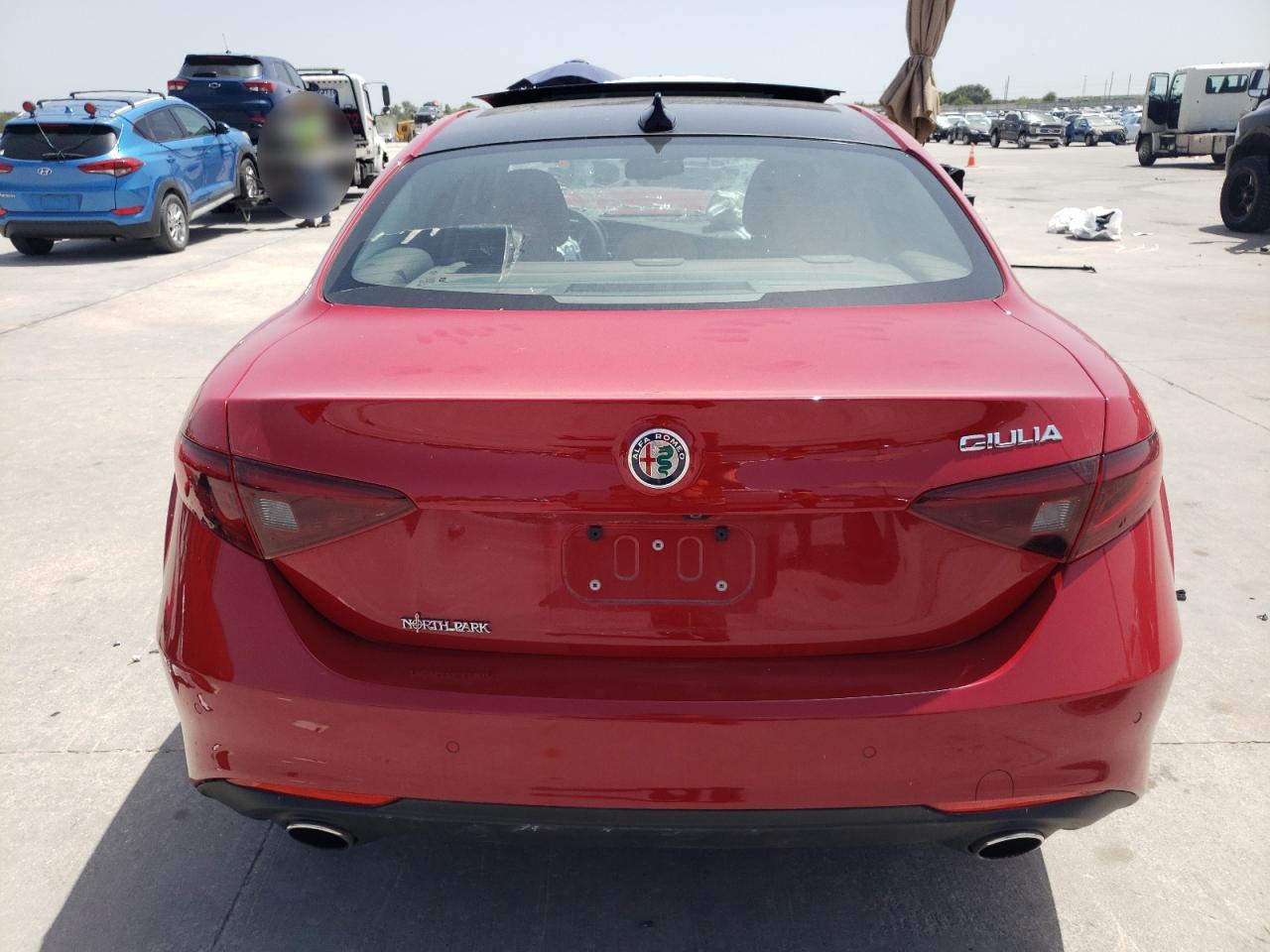 2019 Alfa Romeo Giulia VIN: ZARFAMAN2K7612385 Lot: 65497014