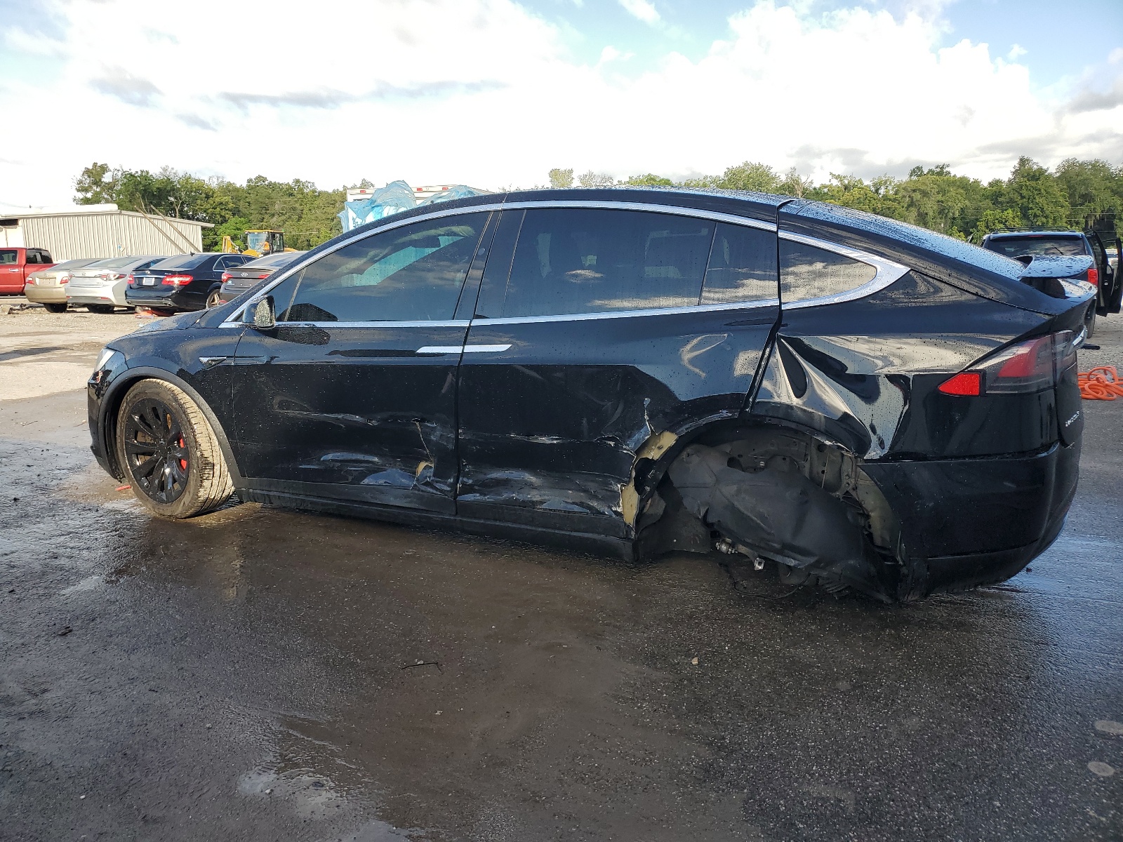 5YJXCAE27JF110942 Tesla Model X 2018. Фото: 1