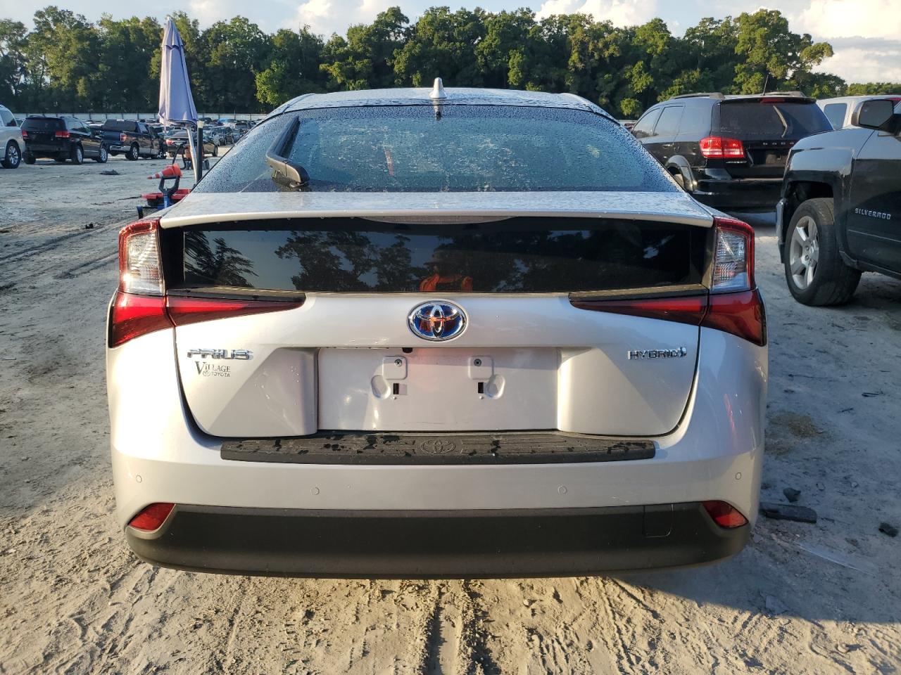 2022 Toyota Prius Night Shade VIN: JTDKAMFU5N3179844 Lot: 68032344