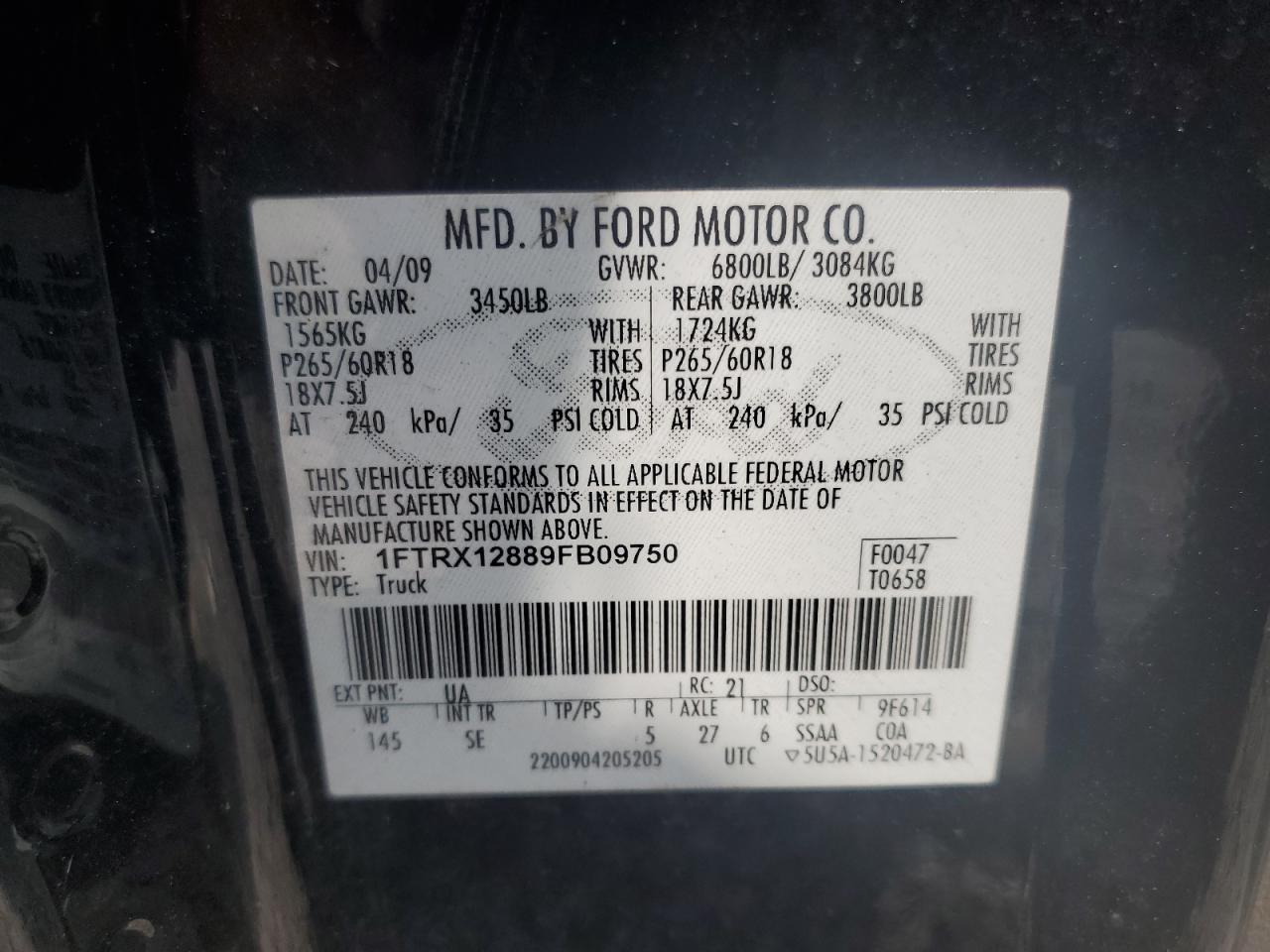 2009 Ford F-150 - Image 14