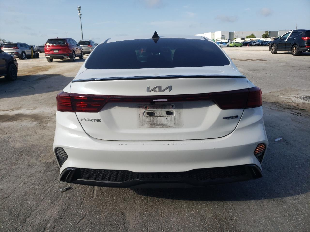 2022 Kia Forte Gt Line VIN: 3KPF54AD8NE445931 Lot: 65387054