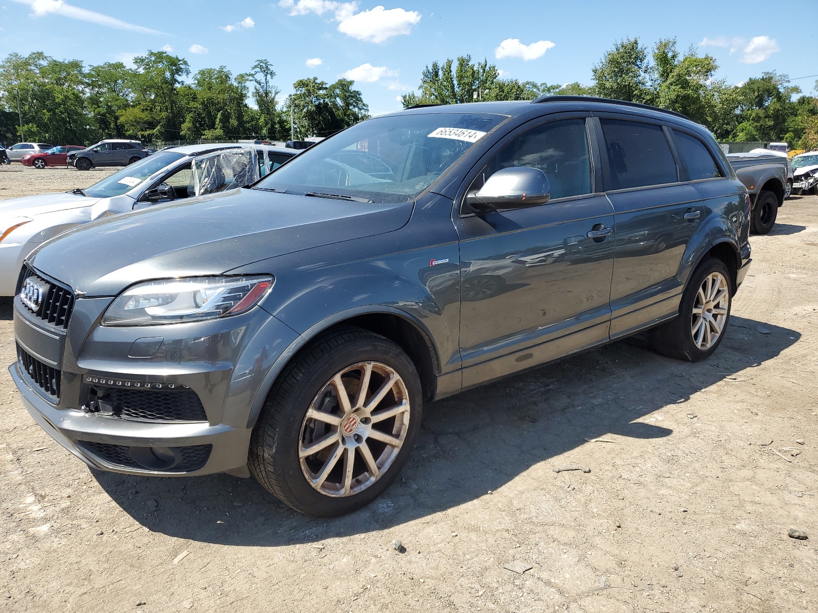 2015 Audi Q7 Prestige vin: WA1DGAFEXFD001660