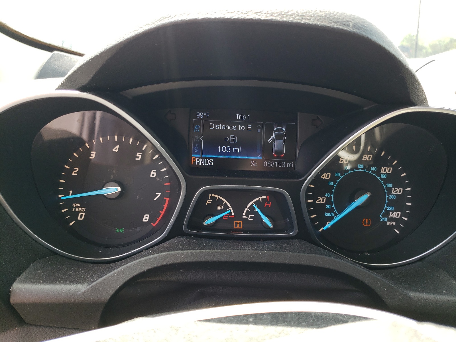 1FMCU0G95EUC98093 2014 Ford Escape Se