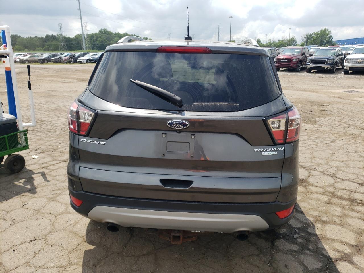 2017 Ford Escape Titanium VIN: 1FMCU0JD4HUE34098 Lot: 65752374