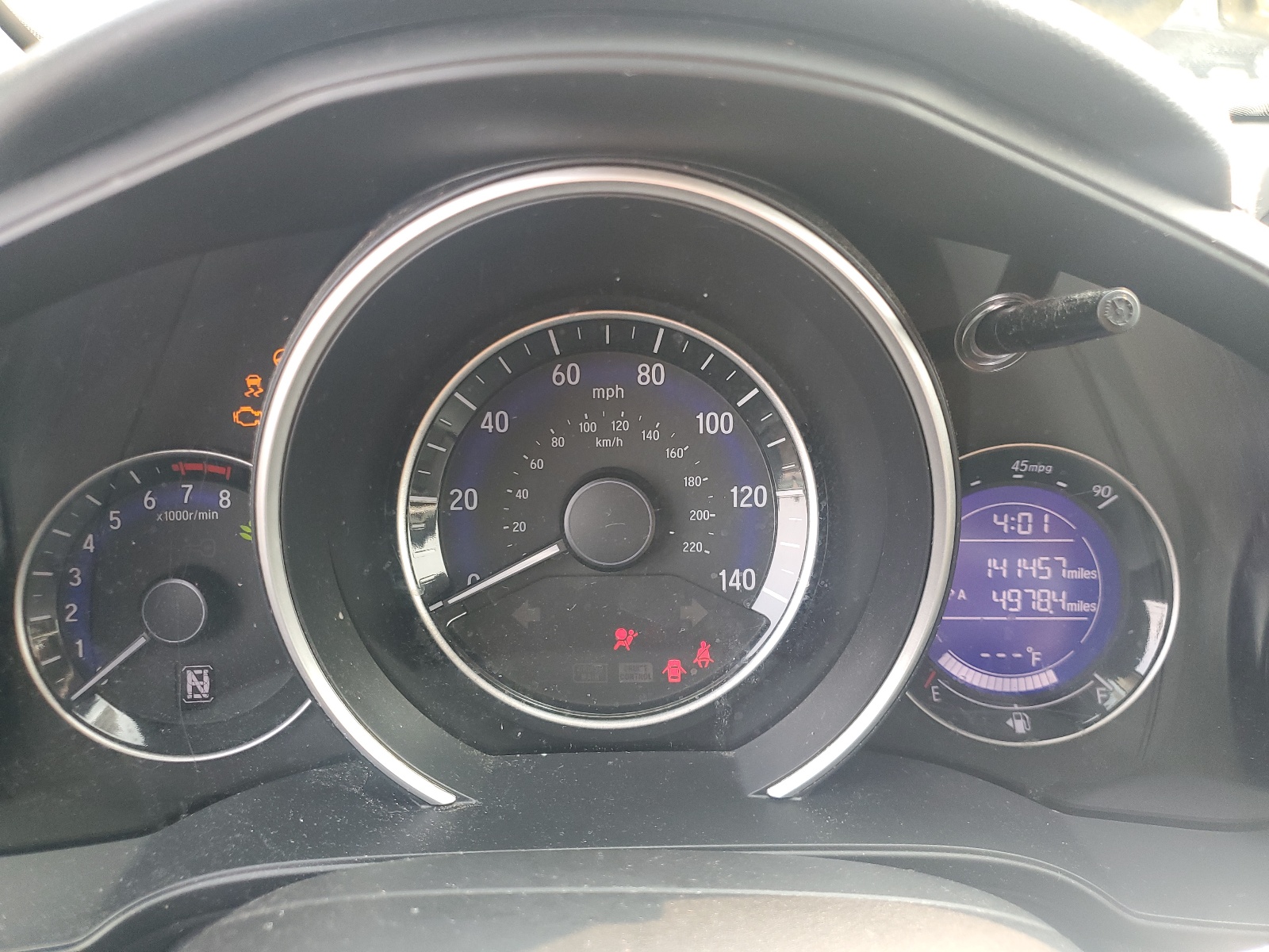 3HGGK5H40KM727640 2019 Honda Fit Lx