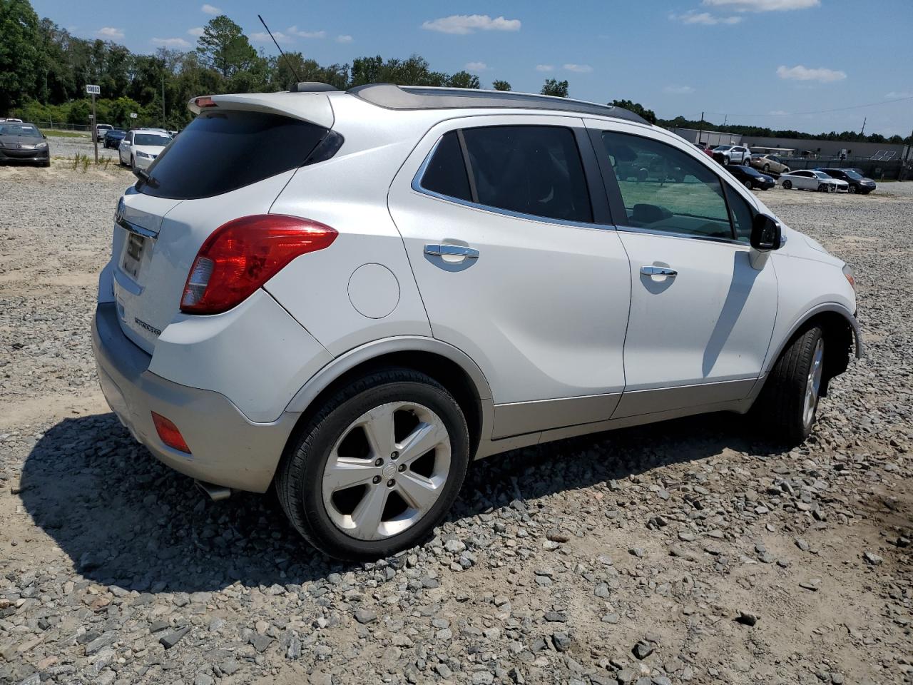 2015 BUICK ENCORE with FRONT END damage, VIN KL4CJCSB4FB160643