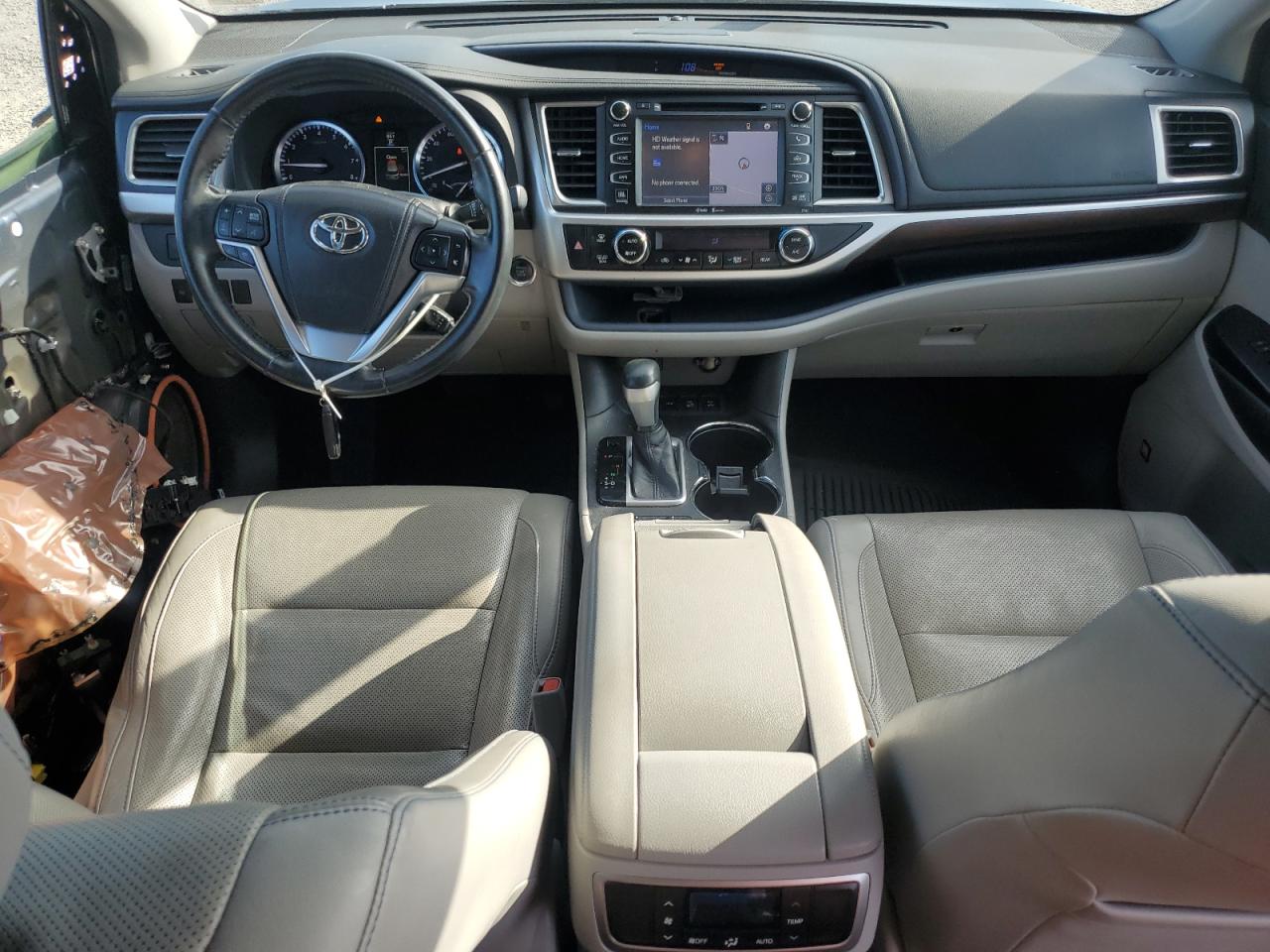 2015 Toyota Highlander Limited VIN: 5TDDKRFH2FS075334 Lot: 65453654