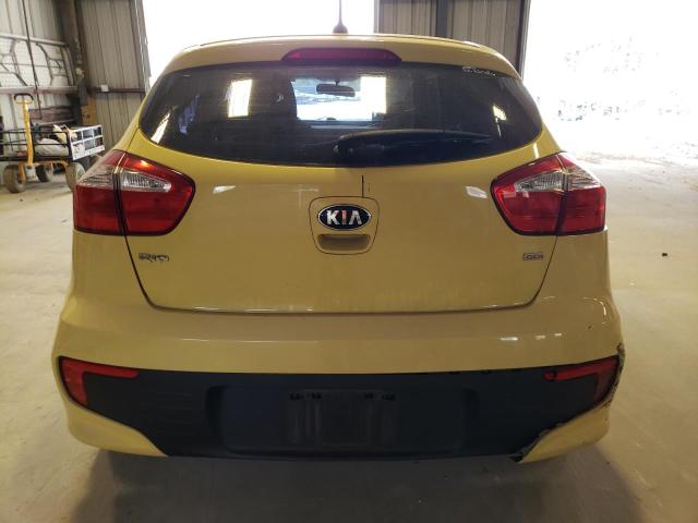  KIA RIO 2016 Żółty