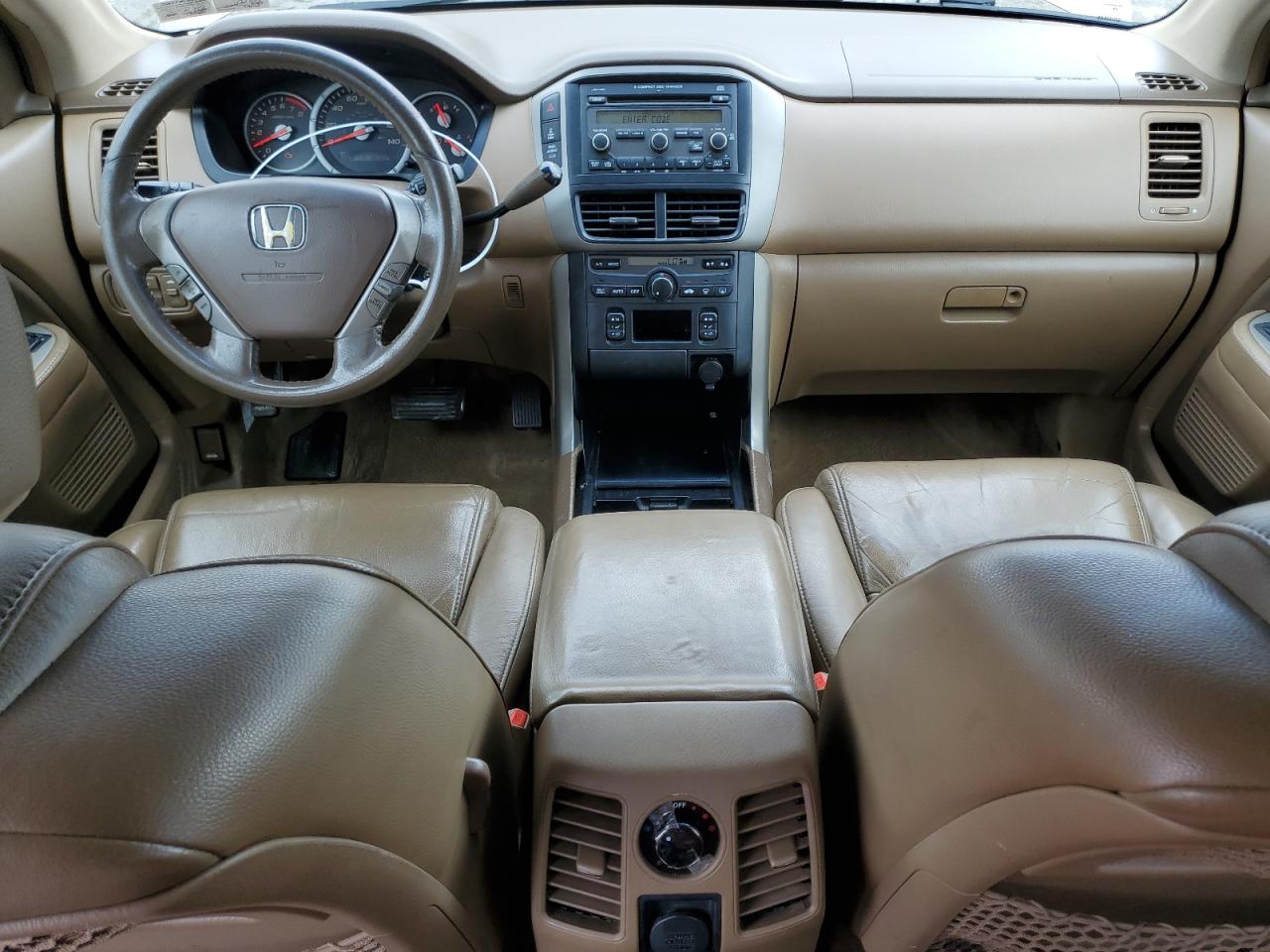 2006 Honda Pilot Ex VIN: 2HKYF185X6H523853 Lot: 67886404