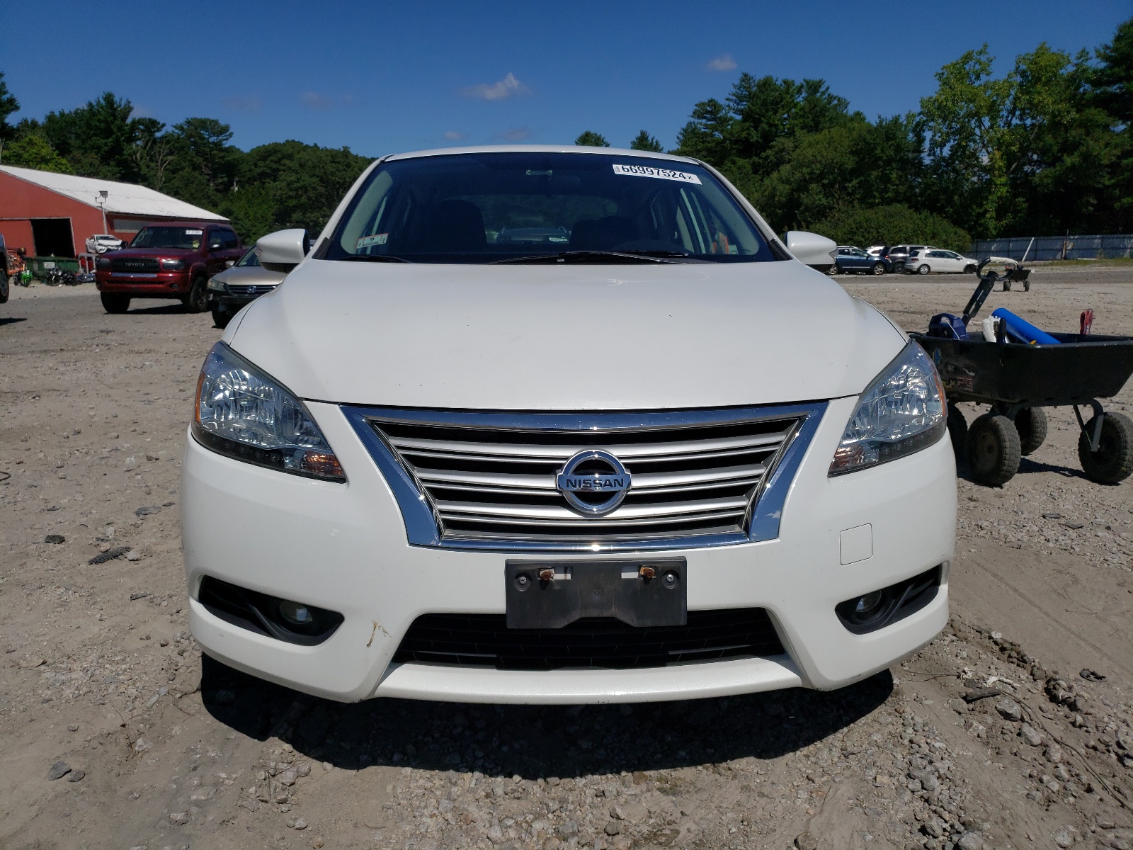 2014 Nissan Sentra S vin: 3N1AB7AP6EL628578