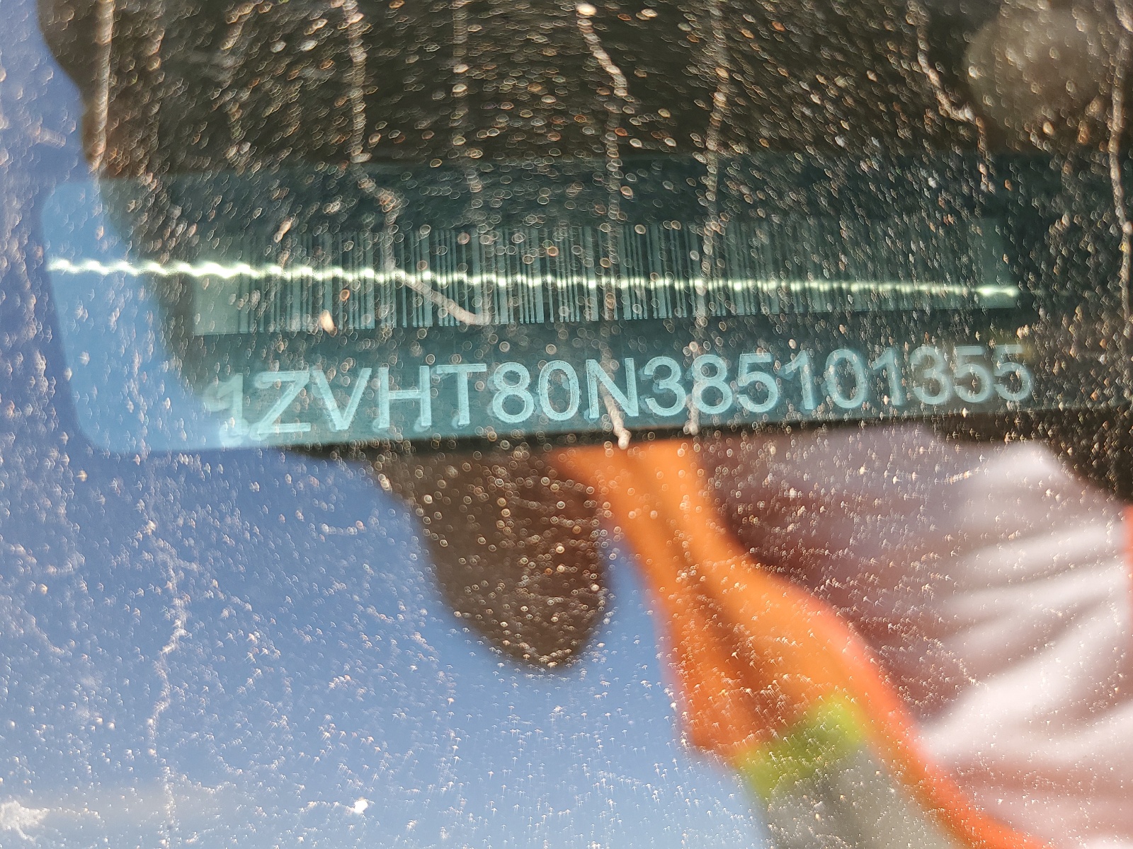 1ZVHT80N385101355 2008 Ford Mustang