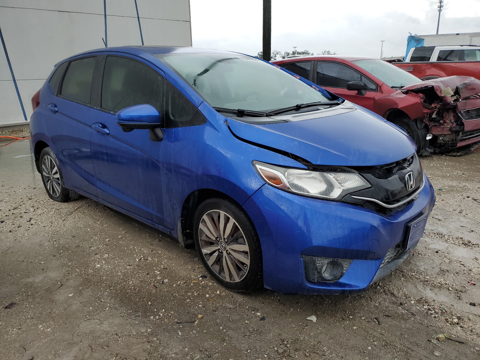 2016 Honda Fit Ex vin: JHMGK5H74GX032571