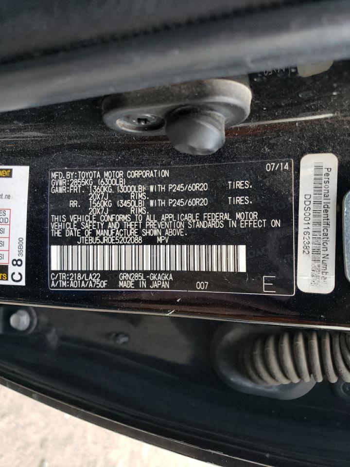 JTEBU5JR0E5202088 2014 Toyota 4Runner Sr5