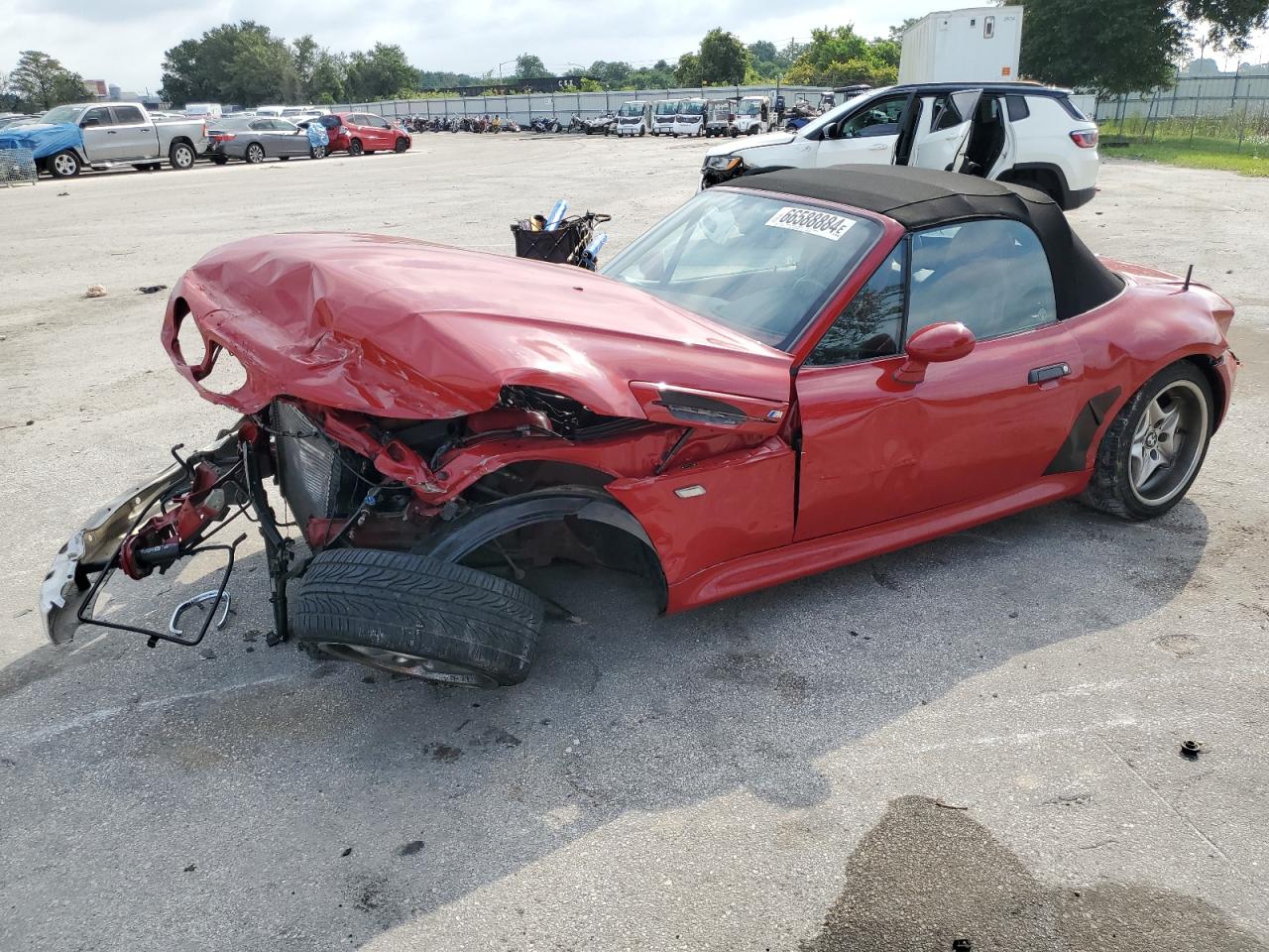 2000 BMW M Roadster VIN: WBSCK9345YLC90252 Lot: 66588884