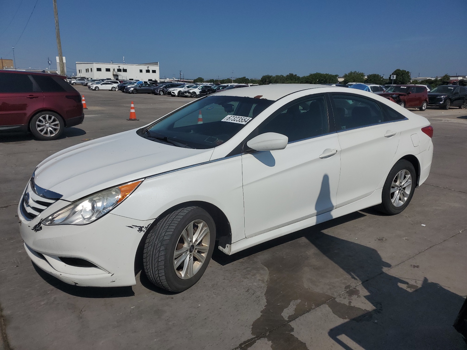 2014 Hyundai Sonata Gls vin: 5NPEB4AC2EH920173