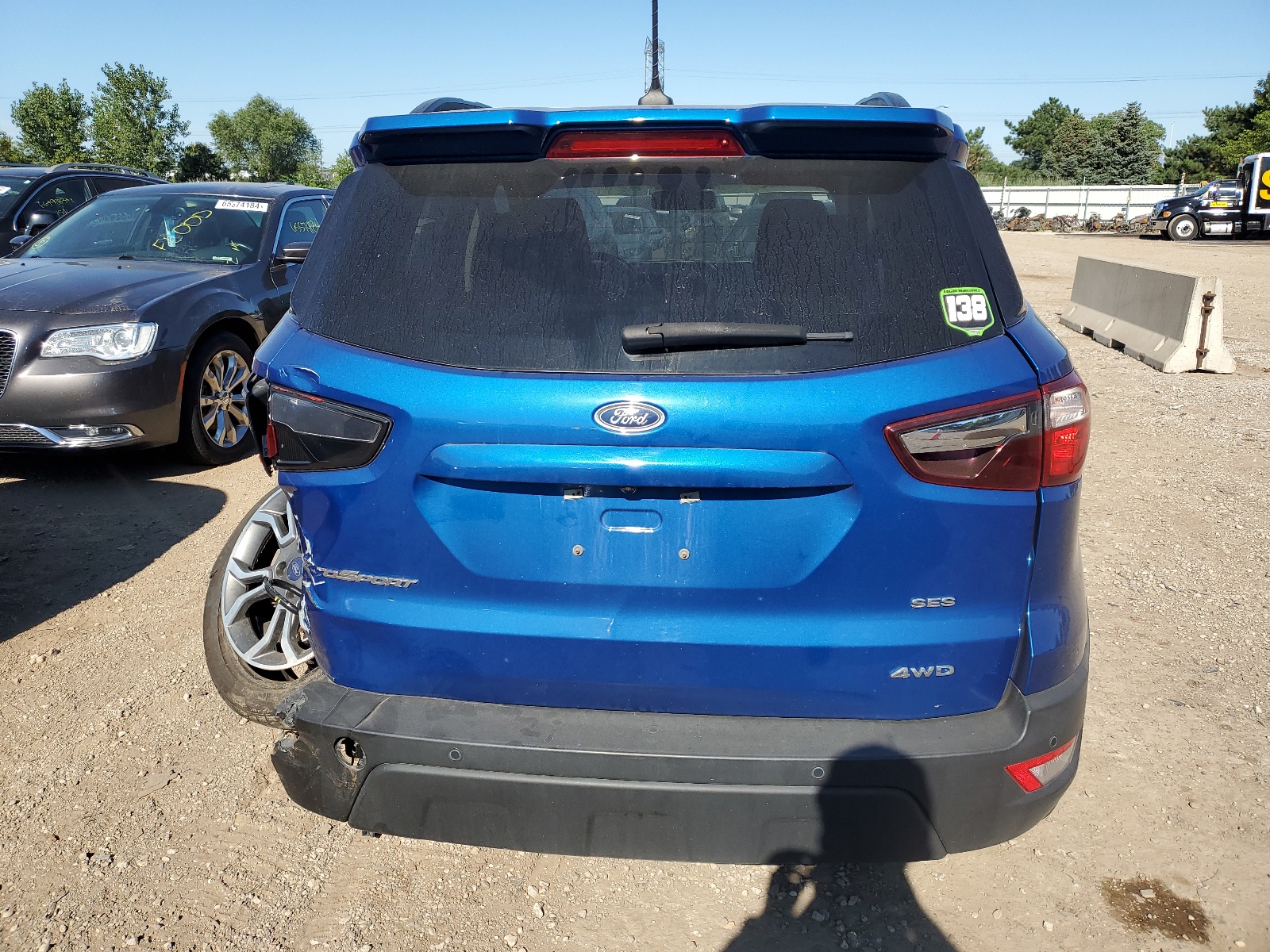 MAJ6S3JL0KC304130 2019 Ford Ecosport Ses