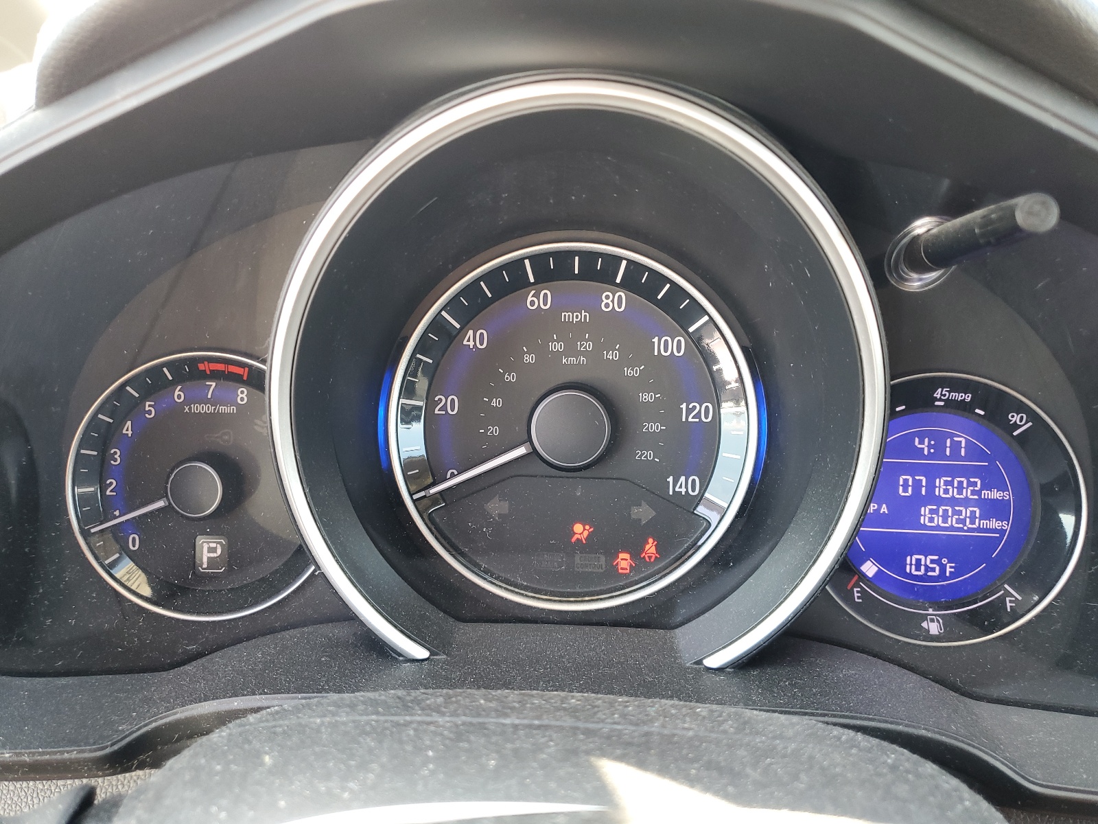 3HGGK5H41KM740235 2019 Honda Fit Lx