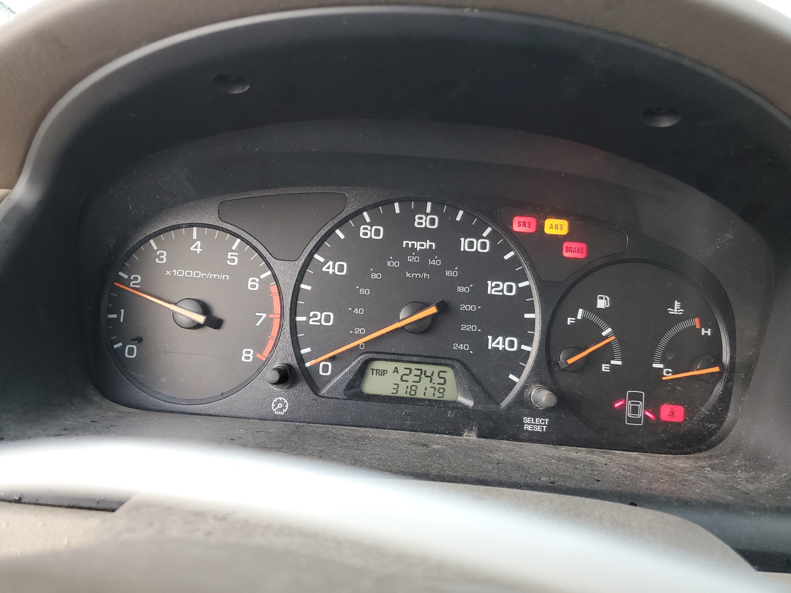 1HGCG5569YA094566 2000 Honda Accord Ex