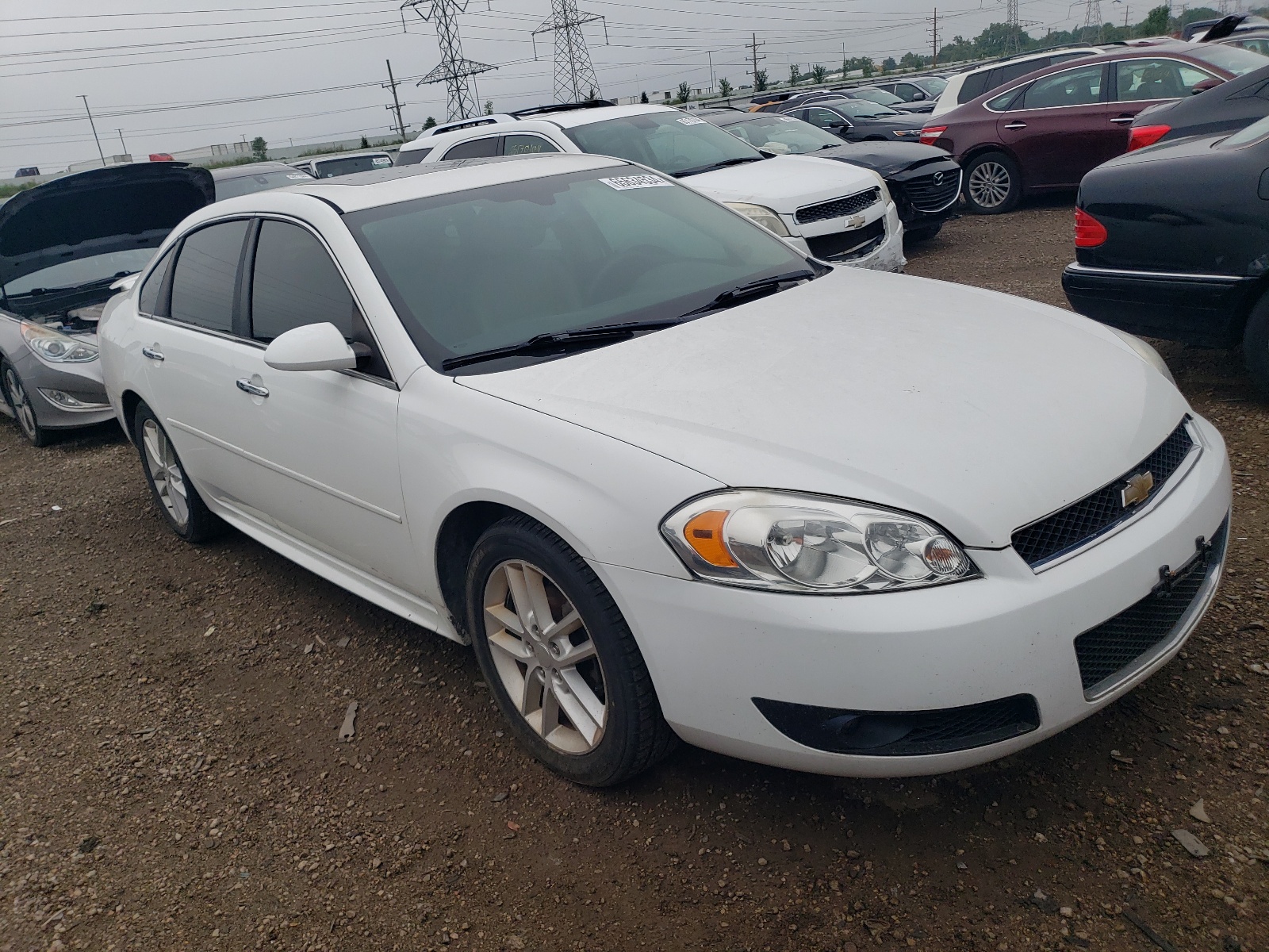 2015 Chevrolet Impala Limited Ltz vin: 2G1WC5E36F1167647