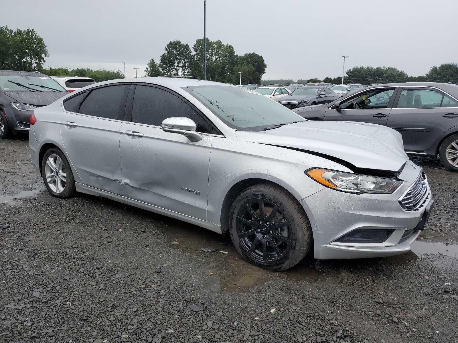 2018 Ford Fusion Se Hybrid vin: 3FA6P0LU7JR125864