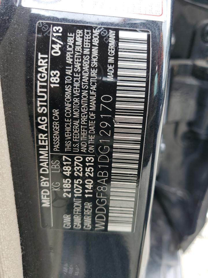 2013 Mercedes-Benz C 300 4Matic VIN: WDDGF8AB1DG129170 Lot: 67310644
