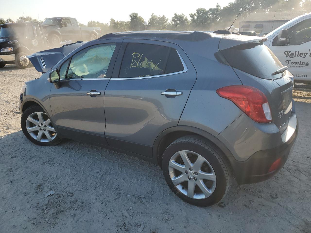 2015 BUICK ENCORE with FRONT END damage, VIN KL4CJBSBXFB153139
