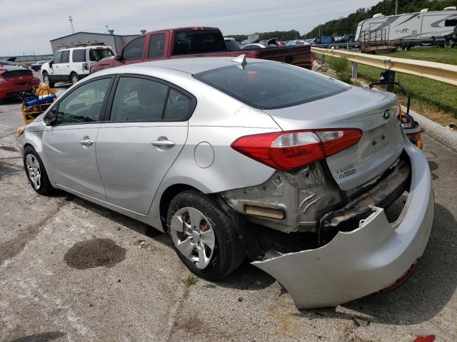 Sedans KIA FORTE 2016 Srebrny