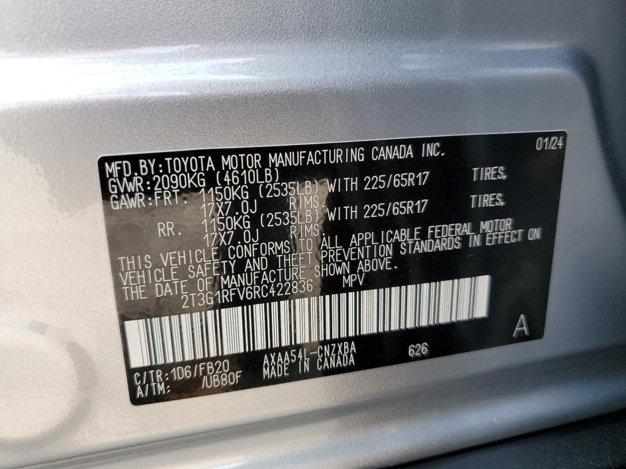 2024 Toyota RAV 4 - Image 12