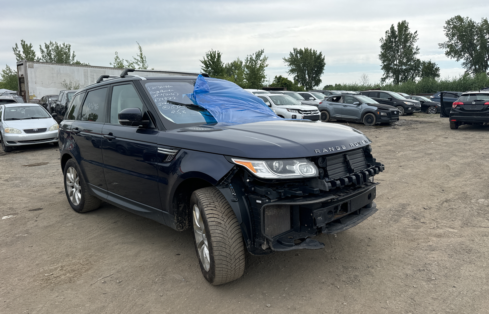 2016 Land Rover Range Rover Sport Hse vin: SALWR2KF4GA634972