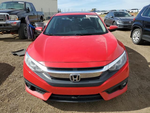 Sedans HONDA CIVIC 2017 Czerwony