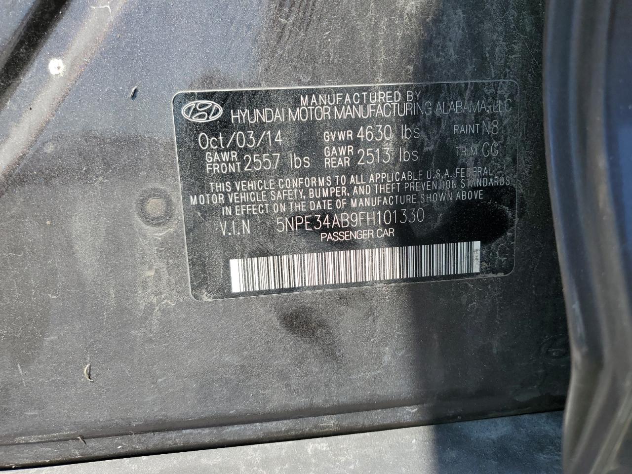 2015 Hyundai Sonata - Image 12