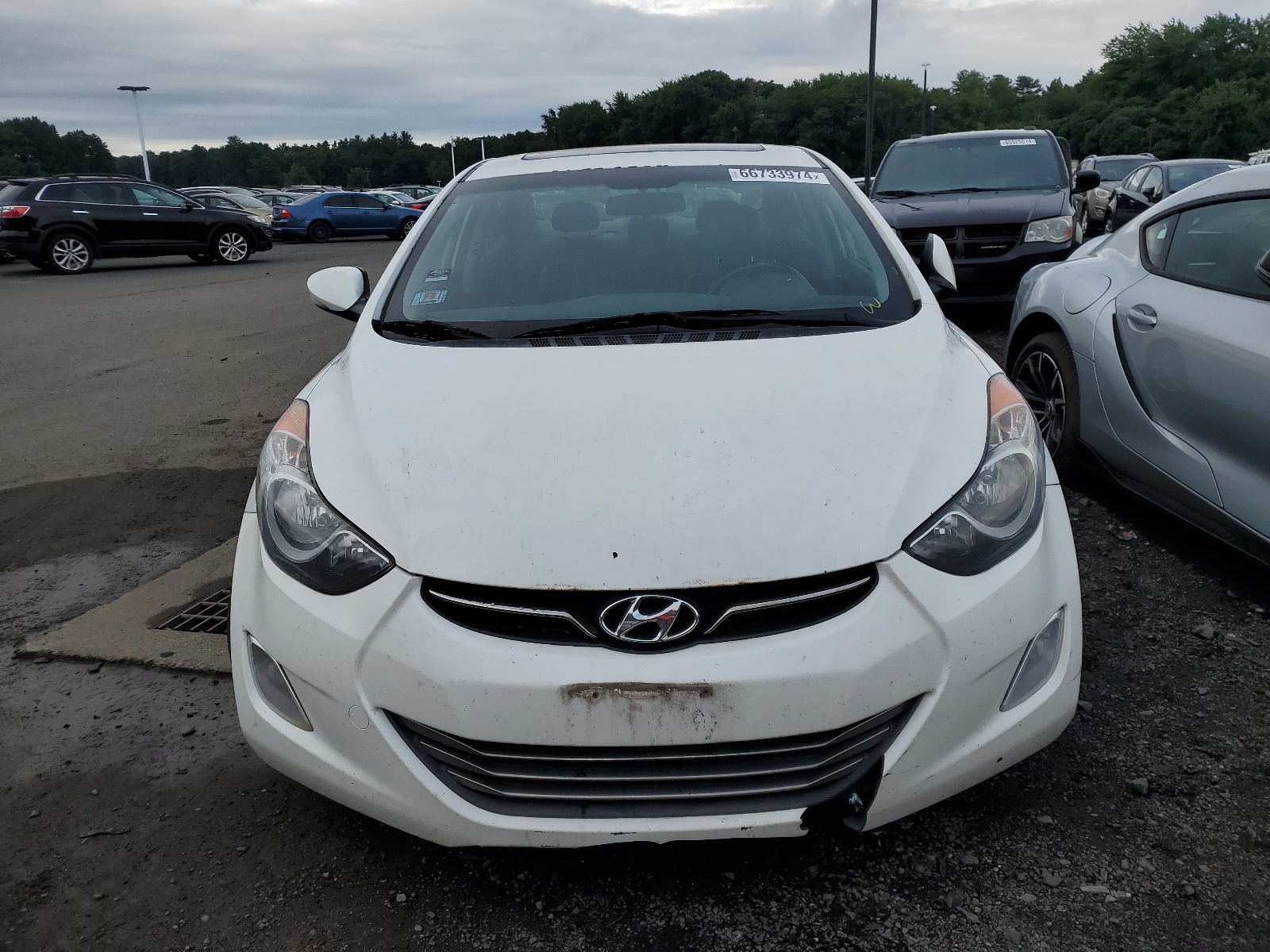 2013 Hyundai Elantra Gls vin: 5NPDH4AE7DH434856