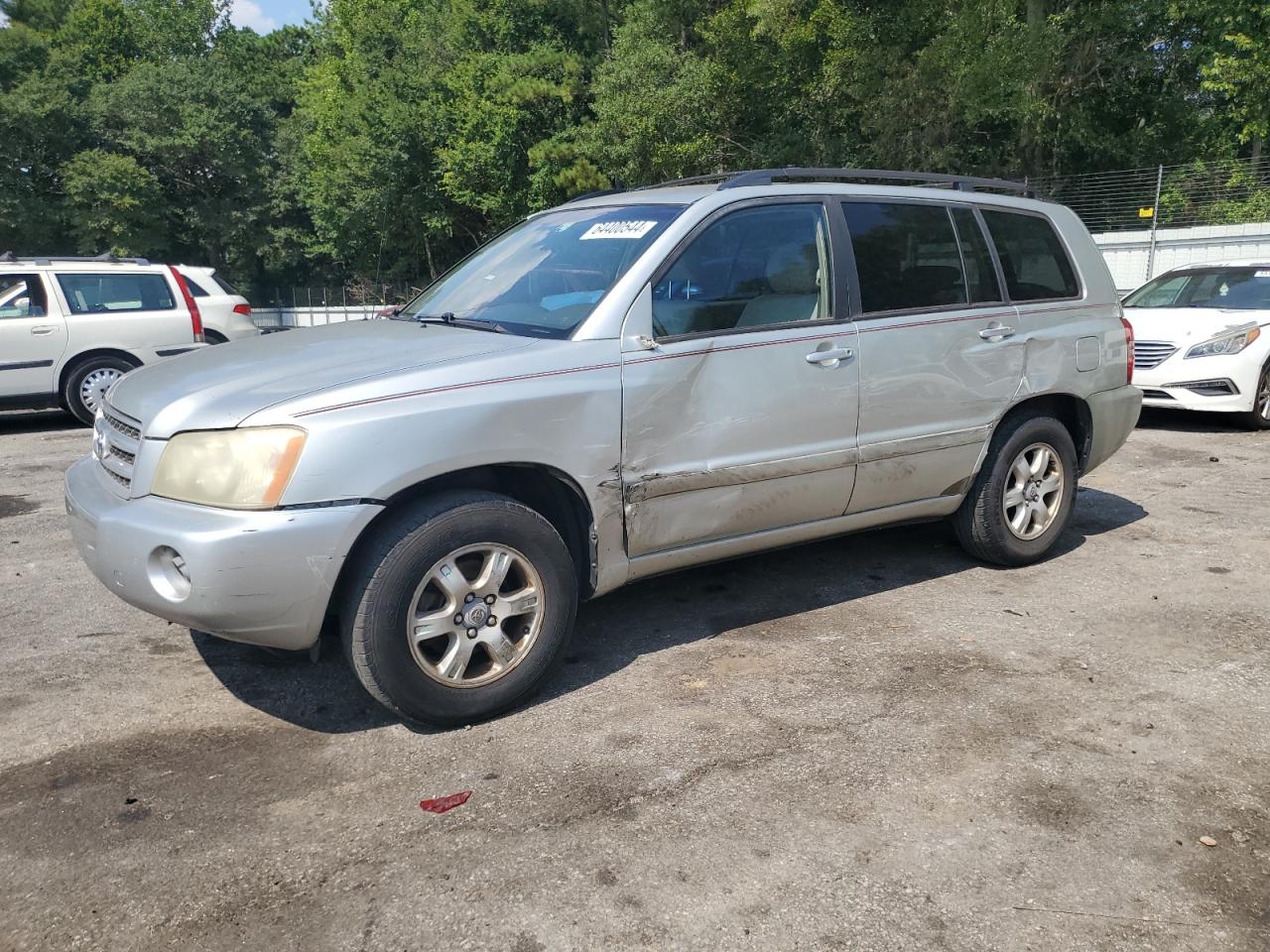 2003 Toyota Highlander Limited VIN: JTEGF21A830107796 Lot: 64400544