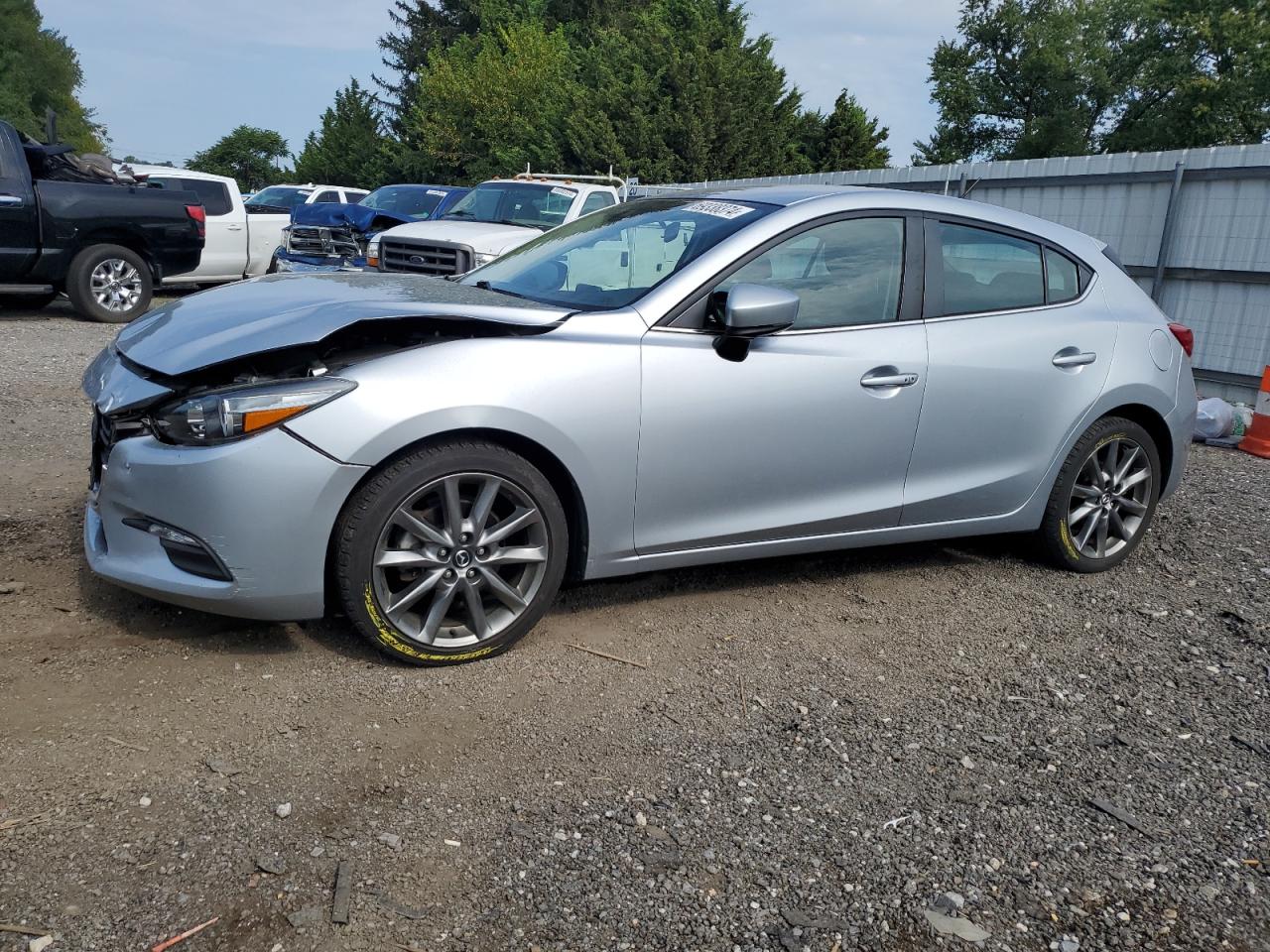 2018 Mazda 3 Touring VIN: 3MZBN1L31JM249070 Lot: 69338374