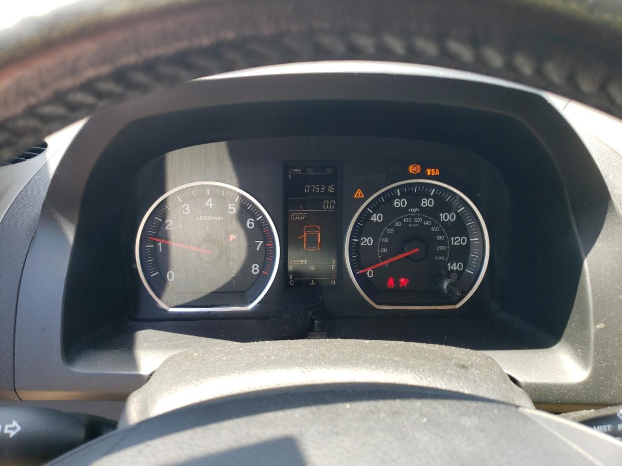 2009 Honda Cr-V Exl VIN: JHLRE38799C000833 Lot: 66074854