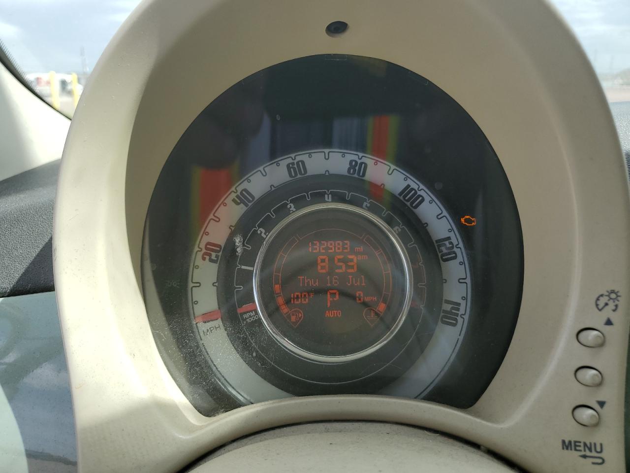 2013 Fiat 500 Pop VIN: 3C3CFFAR4DT742023 Lot: 65721604