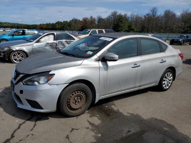 Sedans NISSAN SENTRA 2016 Srebrny