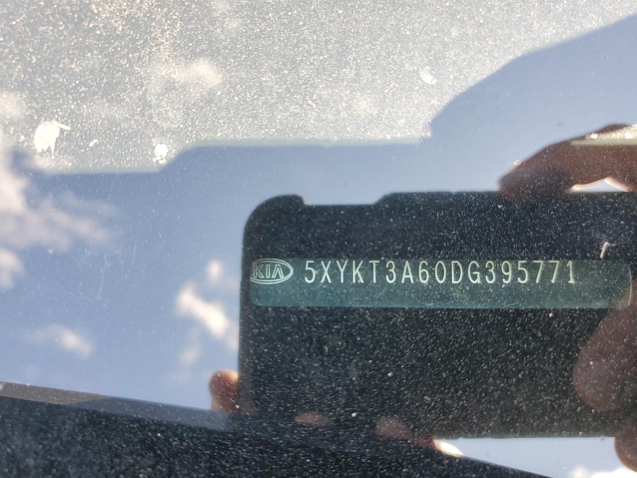 2013 Kia Sorento Lx VIN: 5XYKT3A60DG395771 Lot: 66752204