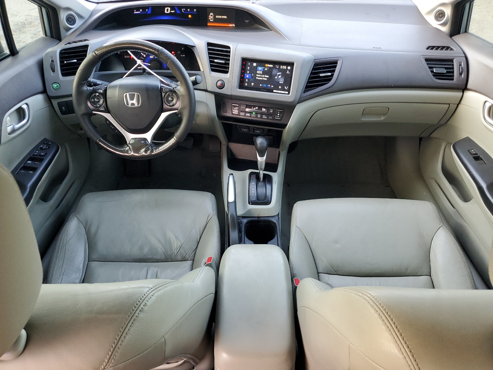 JHMFB4F32CS011103 2012 Honda Civic Hybrid L