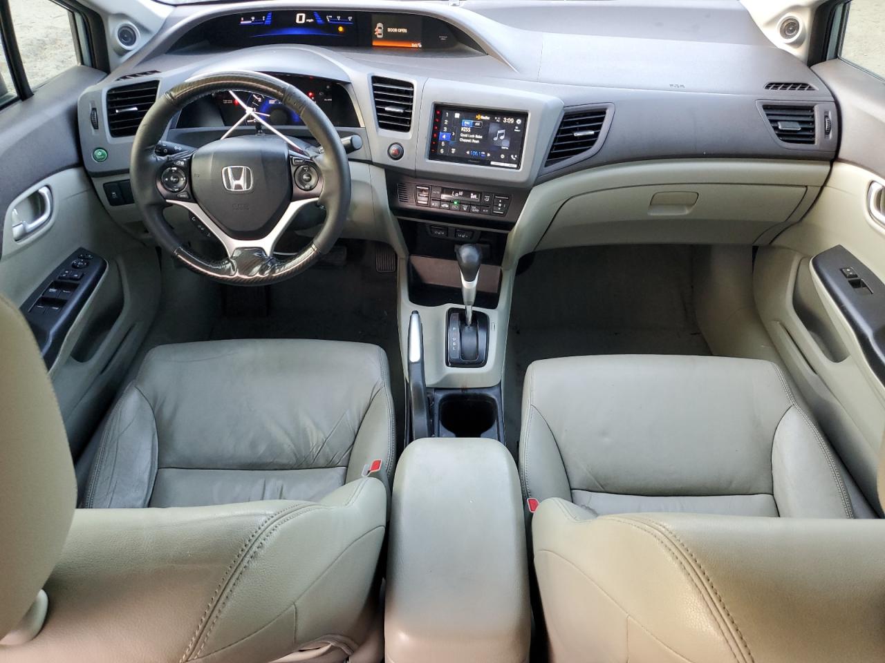 2012 Honda Civic Hybrid L VIN: JHMFB4F32CS011103 Lot: 67109524