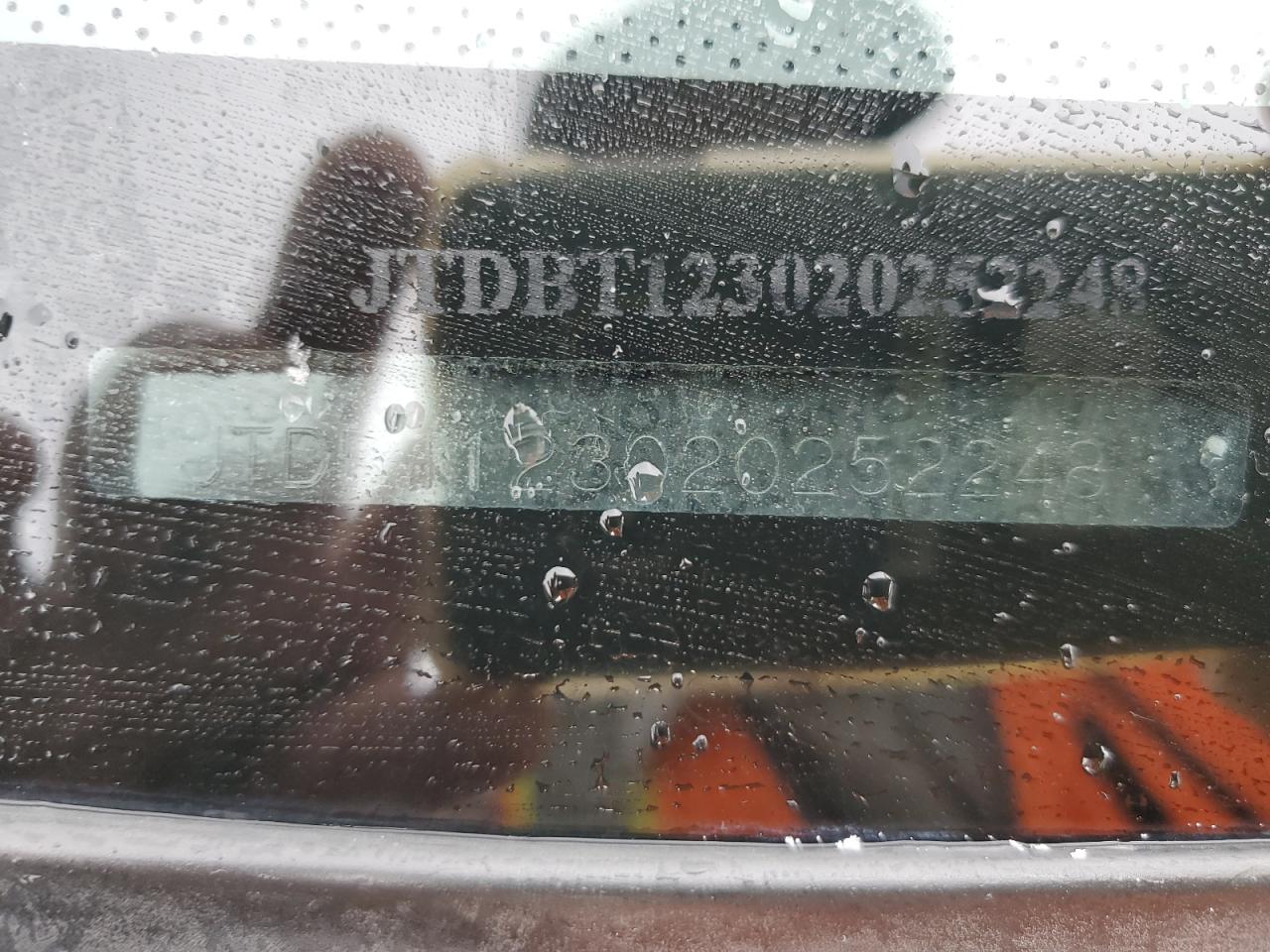 2002 Toyota Echo VIN: JTDBT123020252248 Lot: 68030914